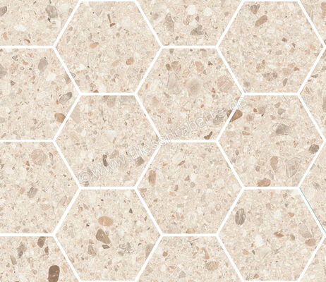  Sant Agostino Gravel Full Light 30x34.5 cm Mosaik Maxi Class Matt Strukturiert Naturale CSAMCGFL34 | 640012
