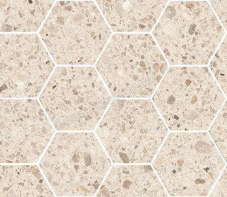  Sant Agostino Gravel Full Light 30x34.5 cm Mosaik Maxi Class Matt Strukturiert Naturale CSAMCGFL34 | 640018