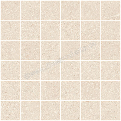  Sant Agostino Gravel Small Light 30x30 cm Mosaik 5x5 Matt Strukturiert Naturale CSAMGRSL30 | 640036