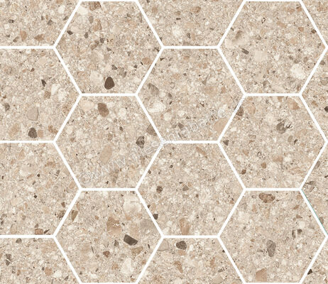  Sant Agostino Gravel Full Sand 30x34.5 cm Mosaik Maxi Class Matt Strukturiert Naturale CSAMCGFS34 | 640876