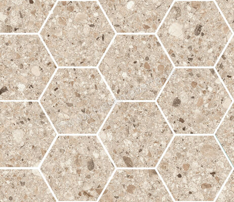  Sant Agostino Gravel Full Sand 30x34.5 cm Mosaik Maxi Class Matt Strukturiert Naturale CSAMCGFS34 | 640879