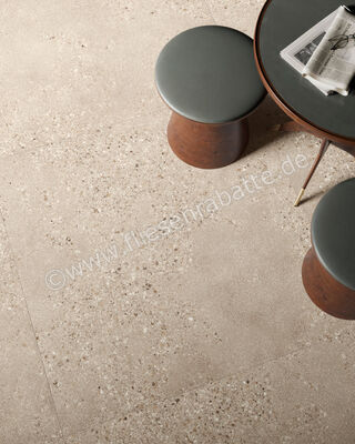  Sant Agostino Gravel Large Sand 120x120 cm Bodenfliese / Wandfliese Matt Strukturiert Naturale CSAGLS1212 | 641224