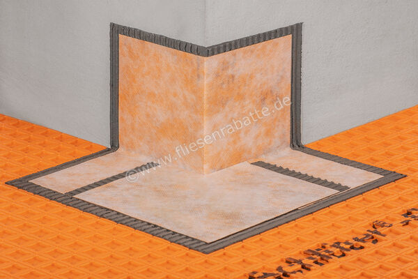  Schlüter Systems KERDI-KERECK Abdichtung Außenecke, Zuschnitt für rechtwinklige und nicht rechtwinklige Eckausprägungen H&ouml;he: 0,1 mm KERECK5A | 641698