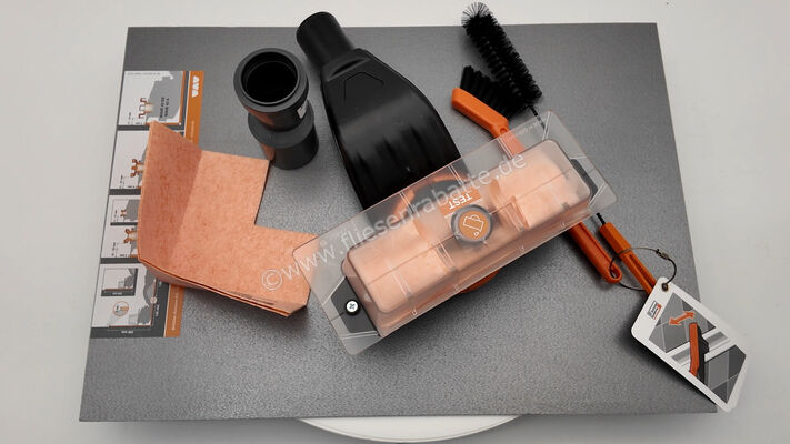  Schlüter Systems KERDI-LINE-VARIO-H 40 Set Linienentwässerung mit Wellenablauf, Ablauf DN 40 horizontal KLVRH40G5 | 641725