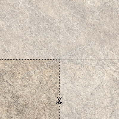  Villeroy & Boch Montagne Garden Taupe 40x40x2 cm Terrassenplatte Schnittmuster Matt Strukturiert VilbostonePlus 2886 RC20 0 SM | 642349