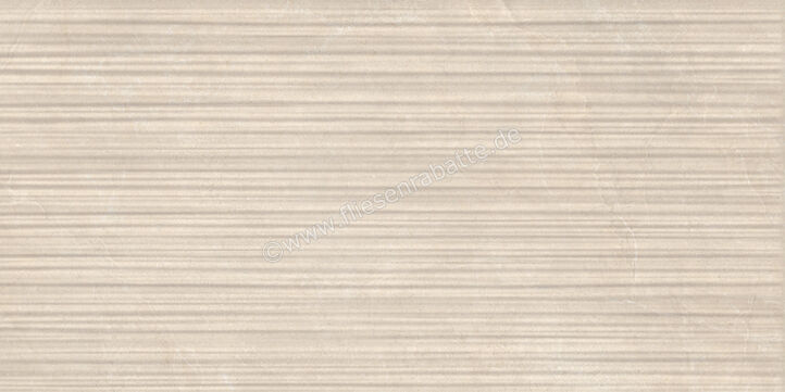 La Fabbrica Ava Noble Stone Beige 60x120 cm Wandfliese 3D Stripes Matt Strukturiert Naturale 199033 | 642643