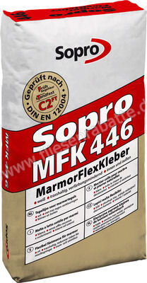 Sopro Bauchemie MFK 446 Marmor Flexkleber Weiß 25 kg Sack Weiß 7744625 (446-21) | 6428