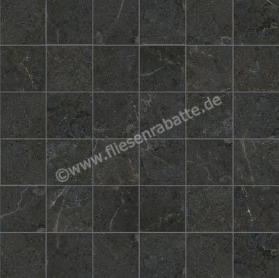  La Fabbrica Ava Noble Stone Dark 30x30 cm Mosaik 5x5 Matt Eben Naturale 199104 | 642955