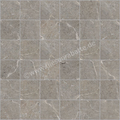  La Fabbrica Ava Noble Stone Taupe 30x30 cm Mosaik 5x5 Matt Eben Naturale 199105 | 642958