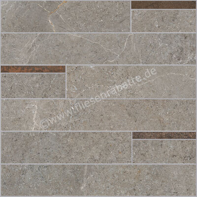 La Fabbrica Ava Noble Stone Taupe 30x30 cm Mosaik Modulo Matt Eben Naturale 199135 | 643003