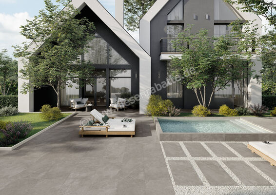  La Fabbrica Ava Noble Stone Outdoor Taupe 60x120x2 cm Terrassenplatte Matt Eben Naturale 199045 | 643216