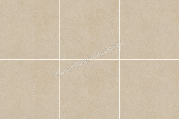  La Fabbrica Ava Moon Cream Naturale 60x60 cm Bodenfliese / Wandfliese Matt Eben Naturale 284104 | 643876
