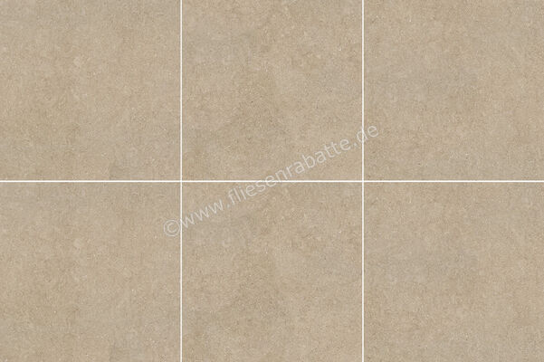  La Fabbrica Ava Moon Cream Terra 60x60 cm Bodenfliese / Wandfliese Matt Eben Naturale 284105 | 643879