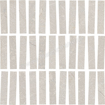  Marazzi Mystone Pietra Di Sicilia Grigio 31x31 cm Mosaik Stick Matt Eben Naturale MQGU | 648610