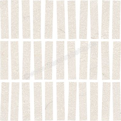  Marazzi Mystone Pietra Di Sicilia Beige 31x31 cm Mosaik Stick Matt Eben Naturale MQGX | 648616