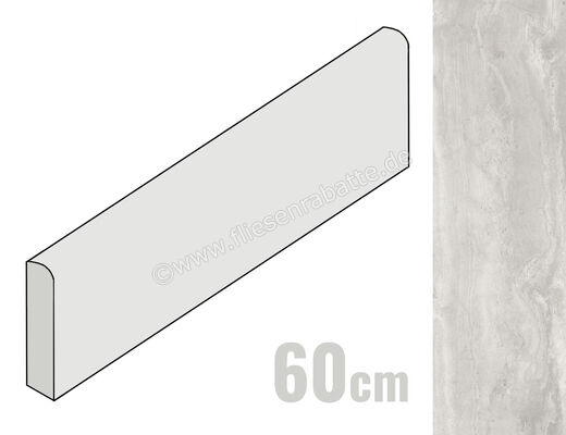  Coem Reverso2 Silver 7.5x60 cm Sockel Glänzend Eben Patinato RVB606P | 654299