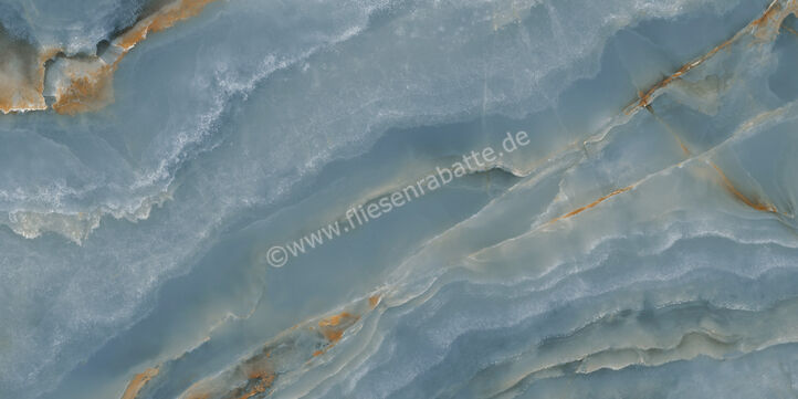 Ragno Incanto Onice Blu 60x120 cm Bodenfliese / Wandfliese Glänzend Eben Glossy RDF8 | 654860