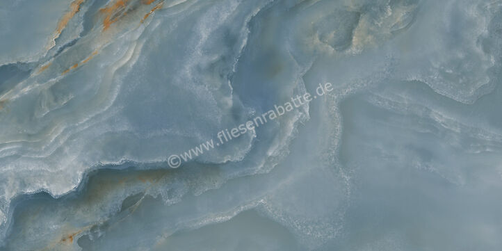  Ragno Incanto Onice Blu 60x120 cm Bodenfliese / Wandfliese Glänzend Eben Glossy RDF8 | 654863