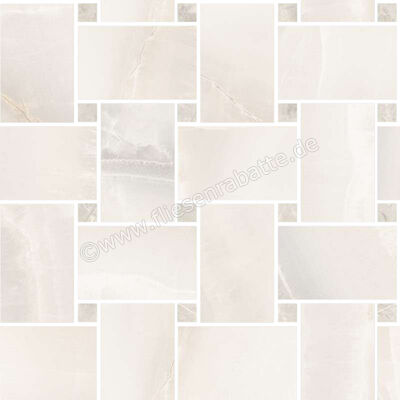  Sant Agostino Akoya White 30x30 cm Mosaik Maxi Rete Matt Eben Krystal CSAMRAWK30 | 655369