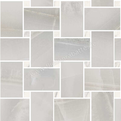  Sant Agostino Akoya Silver 30x30 cm Mosaik Maxi Rete Matt Eben Krystal CSAMRASK30 | 655381