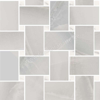  Sant Agostino Akoya Silver 30x30 cm Mosaik Maxi Rete Matt Eben Krystal CSAMRASK30 | 655384