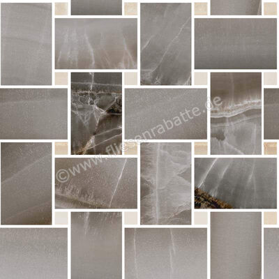  Sant Agostino Akoya Ocean 30x30 cm Mosaik Maxi Rete Matt Eben Krystal CSAMRAOK30 | 655393