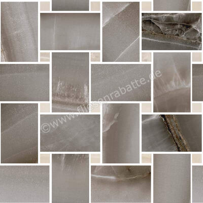  Sant Agostino Akoya Ocean 30x30 cm Mosaik Maxi Rete Matt Eben Krystal CSAMRAOK30 | 655396