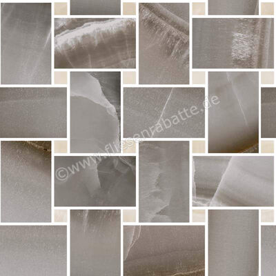  Sant Agostino Akoya Ocean 30x30 cm Mosaik Maxi Rete Matt Eben Krystal CSAMRAOK30 | 655399