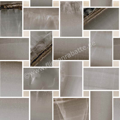  Sant Agostino Akoya Ocean 30x30 cm Mosaik Maxi Rete Matt Eben Krystal CSAMRAOK30 | 655402