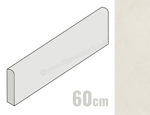  Sant Agostino Iki Light 7.3x60 cm Sockel Matt Eben Soft CSABIKLI60 | 656869