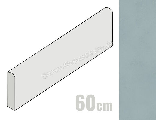  Sant Agostino Iki Sky 7.3x60 cm Sockel Matt Eben Soft CSABIKSY60 | 656890