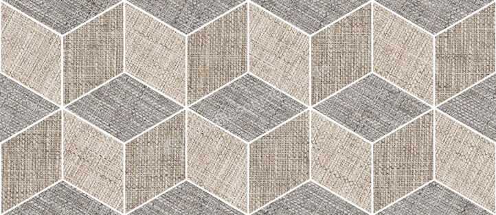  Sant Agostino Fineart Mix Dark 20x46 cm Mosaik Hexagon Mix Dark Matt Strukturiert Naturale CSAEXFMD01 | 656929