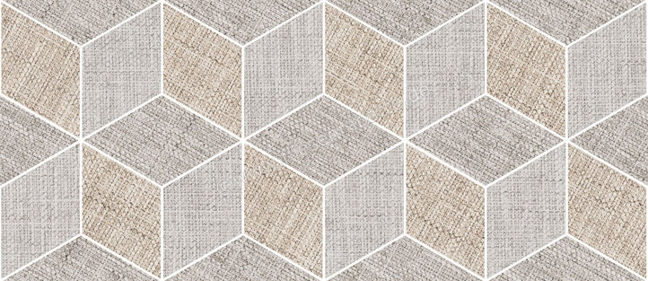  Sant Agostino Fineart Mix Light 20x46 cm Mosaik Hexagon Mix Light Matt Strukturiert Naturale CSAEXFML01 | 656932