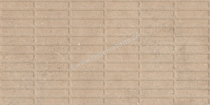  Sant Agostino Duo Deco Sand 01 60x120 cm Wandfliese Deco 01 Matt Strukturiert Naturale CSADDSA112 | 657436