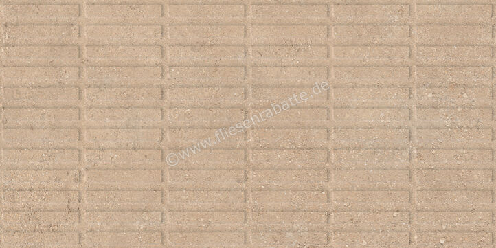  Sant Agostino Duo Deco Sand 01 60x120 cm Wandfliese Deco 01 Matt Strukturiert Naturale CSADDSA112 | 657442