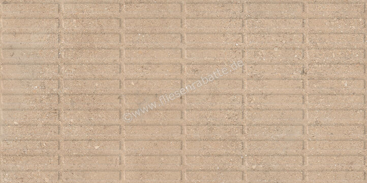  Sant Agostino Duo Deco Sand 01 60x120 cm Wandfliese Deco 01 Matt Strukturiert Naturale CSADDSA112 | 657457