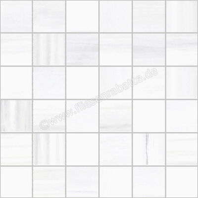  Sant Agostino Themar Bianco Lasa 30x30 cm Mosaik 5x5 Matt Eben Naturale CSAMOBLA30 | 659458