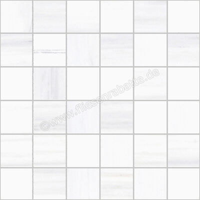  Sant Agostino Themar Bianco Lasa 30x30 cm Mosaik 5x5 Matt Eben Naturale CSAMOBLA30 | 659461