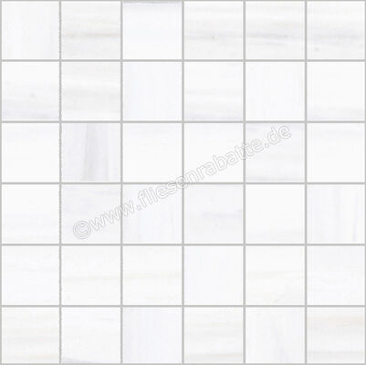  Sant Agostino Themar Bianco Lasa 30x30 cm Mosaik 5x5 Matt Eben Naturale CSAMOBLA30 | 659464