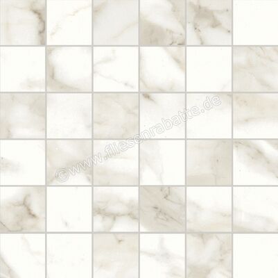  Sant Agostino Themar Venato Gold 30x30 cm Mosaik 5x5 Matt Eben Naturale CSAMVEGD30 | 659506