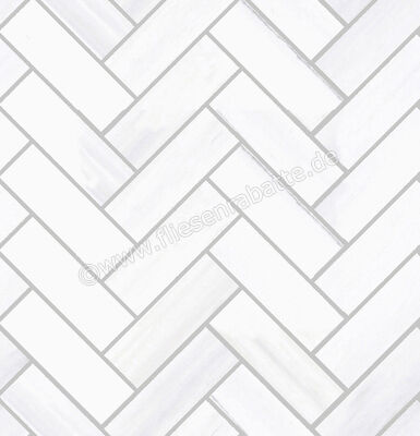  Sant Agostino Themar Bianco Lasa 30x30 cm Mosaik Spina Matt Eben Naturale CSASPBLA30 | 659563