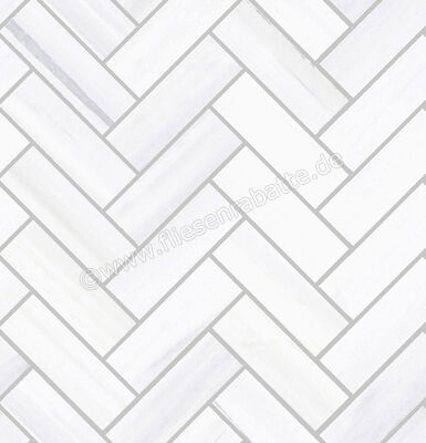  Sant Agostino Themar Bianco Lasa 30x30 cm Mosaik Spina Matt Eben Naturale CSASPBLA30 | 659569