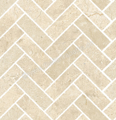  Sant Agostino Themar Crema Marfil 30x30 cm Mosaik Spina Matt Eben Naturale CSASPCMA30 | 659572