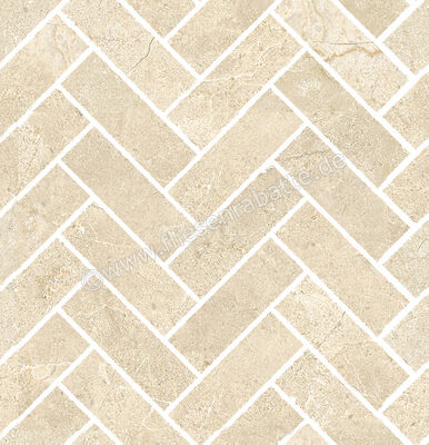  Sant Agostino Themar Crema Marfil 30x30 cm Mosaik Spina Matt Eben Naturale CSASPCMA30 | 659578