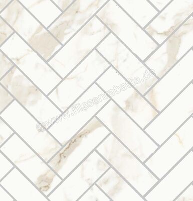  Sant Agostino Themar Venato Gold 30x30 cm Mosaik Spina Matt Eben Naturale CSASPVGD30 | 659608