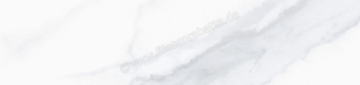  Sant Agostino Themar Statuario Venato 7.3x29.6 cm Bodenfliese / Wandfliese Matt Eben Naturale CSASTVE730 | 659611