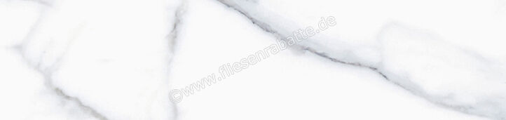  Sant Agostino Themar Statuario Venato 7.3x29.6 cm Bodenfliese / Wandfliese Matt Eben Naturale CSASTVE730 | 659626