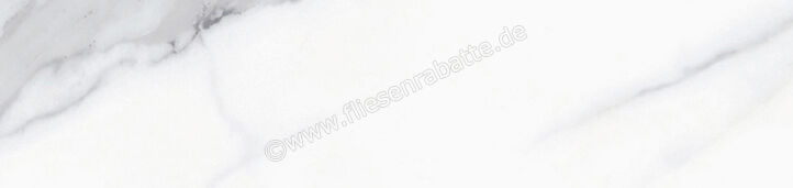  Sant Agostino Themar Statuario Venato 7.3x29.6 cm Bodenfliese / Wandfliese Matt Eben Naturale CSASTVE730 | 659632