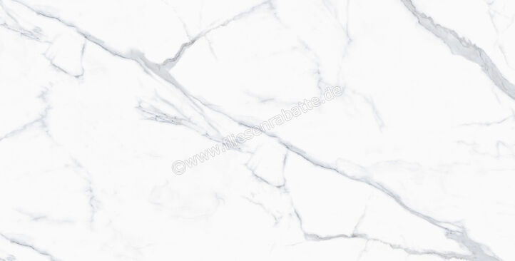  Sant Agostino Themar Statuario Venato 60x120 cm Bodenfliese / Wandfliese Matt Eben Naturale CSASTVEN12 | 659650