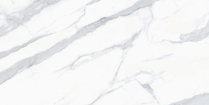  Sant Agostino Themar Statuario Venato 60x120 cm Bodenfliese / Wandfliese Matt Eben Naturale CSASTVEN12 | 659656